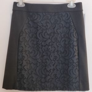 NWT Loft Skirt, Navy and Black, XS